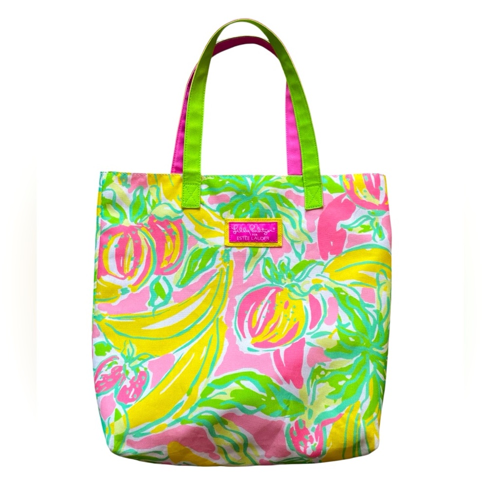 Lilly Pulitzer/Estee Lauder Colorful Tote Bag
